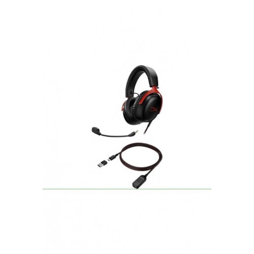 HyperX Cloud III 7.1 727A9AA Kablolu Mikrofonlu Kulak Üstü Oyuncu Kulaklığı