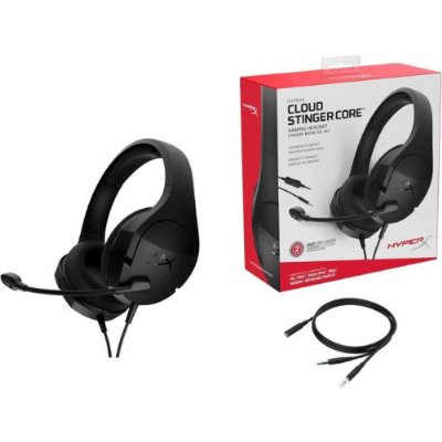 HyperX Cloud Stinger Core 4P4F4AA HX-HSCSC2-BK/WW Kablolu Kulak Üstü Oyuncu Kulaklığı Outlet
