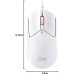 HyperX Pulsefire Haste 2 Beyaz Makrolu Optik Kablolu Oyuncu Mouse Teşhir