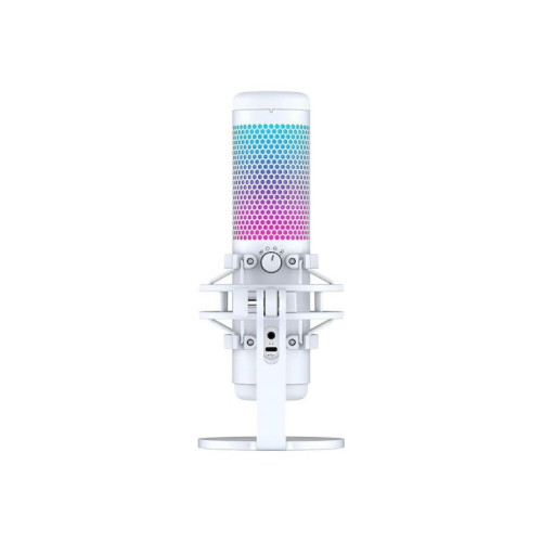 HyperX Quadcast S White RGB Oyuncu Mikrofonu Teşhir