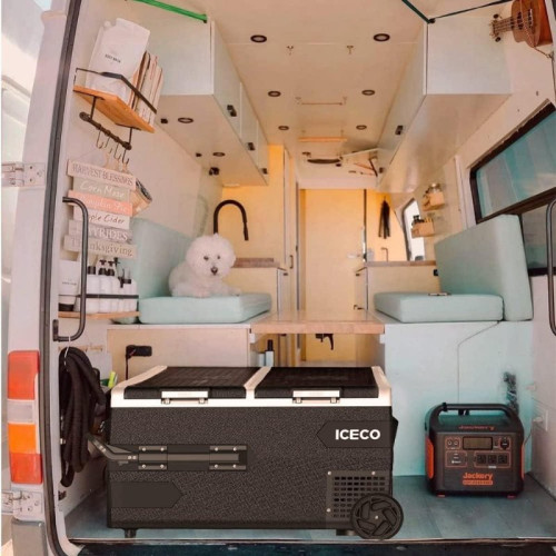 Iceco K75D 12-24 V 75 lt Aküsüz Kompresörlü Araç Buzdolabı