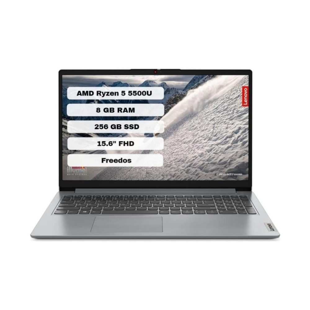 Lenovo Ideapad 1 15ALC7 82R40070TX Amd Ryzen 5 5500U 8gb 256GB SSD Freedos 15.6" Fhd Taşınabilir Bilgisayar - OUTLET