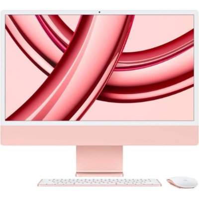 iMac M3 Pembe MQRT3TU/A 8 GB 256 GB SSD 10C GPU 24" 4.5K All in One PC