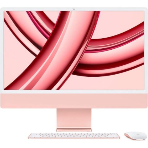 iMac M3 Pembe MQRT3TU/A 8 GB 256 GB SSD 10C GPU 24" 4.5K All in One PC