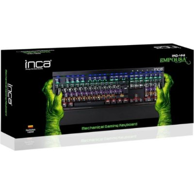 Inca IKG-441 Işıklı Kablolu Mekanik Oyuncu Klavyesi Outlet