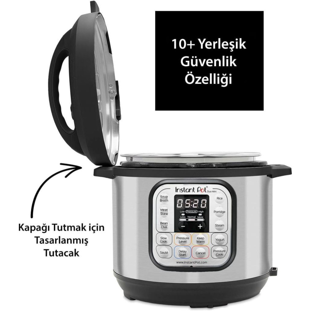 Instant Pot Duo 7in1 8 lt Çok Amaçlı Pişirici
