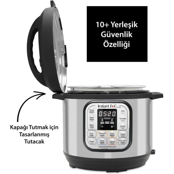 Instant Pot Duo 7in1 8 lt Çok Amaçlı Pişirici