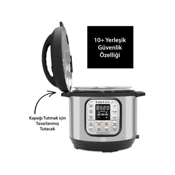 Instant Pot Duo 7in1 8 lt Çok Amaçlı Pişirici Teşhir