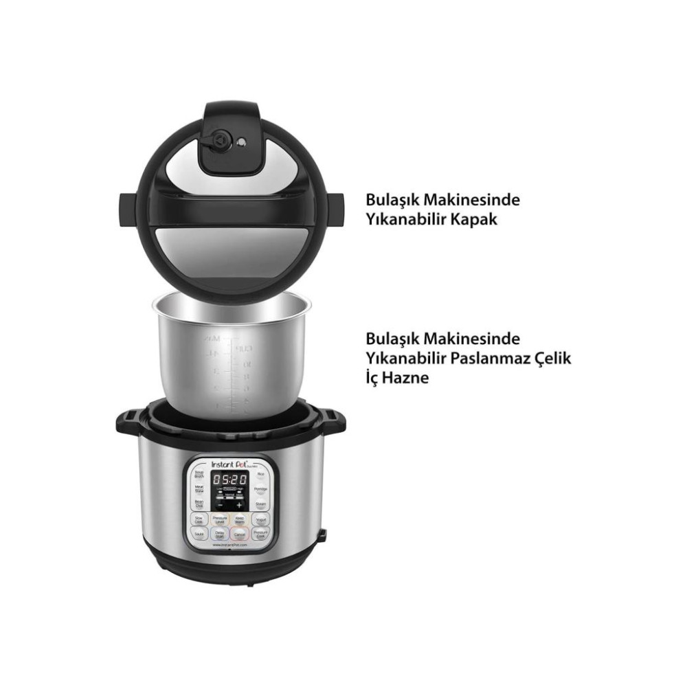 Instant Pot Duo 7in1 8 lt Çok Amaçlı Pişirici Teşhir