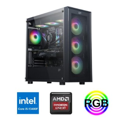 ETERNAL POWER INTEL İ5 13400F RX 6750XT 32G 500GB SSD OYUN BİLGİSAYARI