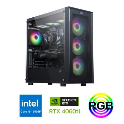 ETERNAL POWER INTEL İ5 13400F RTX4060 Tİ 16G 500GB SSD OYUN BİLGİSAYARI