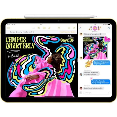 iPad 11. Nesil Wi-Fi 128 GB 11" MD3Y4TU/A Gümüş Tablet Outlet (Açıklamayı Okuyunuz)