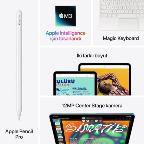 iPad Air M3 Wi-Fi 128 GB 11" MC9Y4TU/A Yıldız Işığı Tablet Outlet (Açıklamayı Okuyunuz)