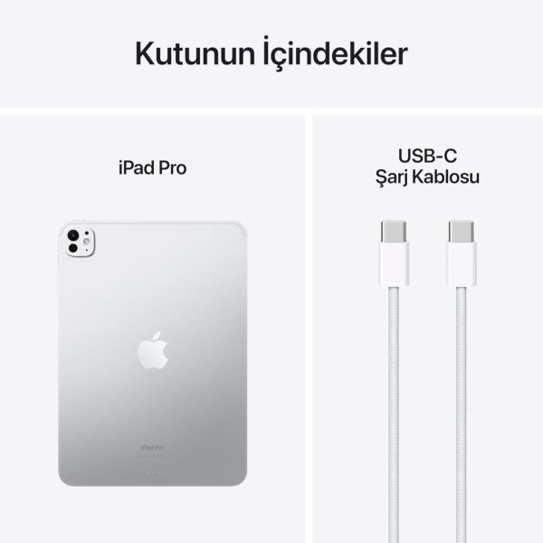 iPad Pro 7. Nesil Wi-Fi + Cellular 256 GB 11" MVW23TU/A Gümüş Tablet Outlet (Açıklamayı Okuyunuz)
