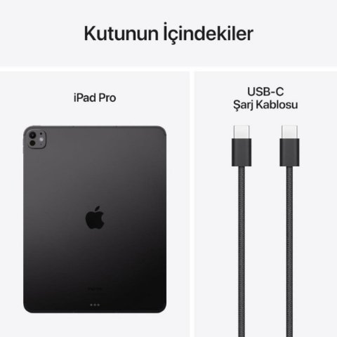 iPad Pro 7. Nesil Wi-Fi + Cellular 256 GB 13" MVXR3TU/A Uzay Siyahı Tablet Outlet (Açıklamayı Okuyunuz)