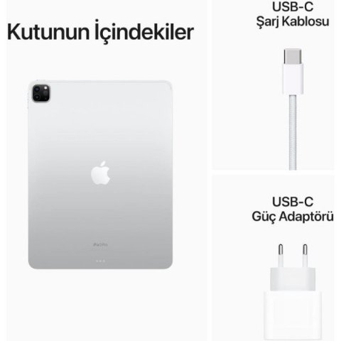 iPad Pro 6. Nesil Wi-Fi 128 GB 12.9" MNXQ3TU/A Gümüş Tablet