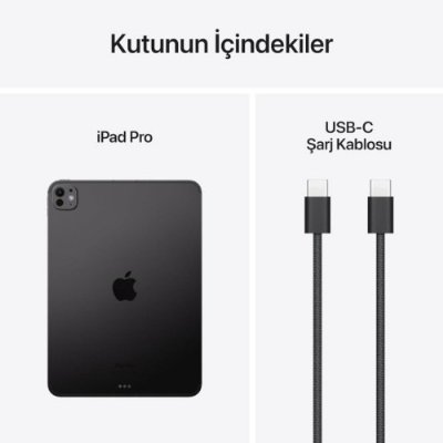 iPad Pro 7. Nesil Wi-Fi 512 GB 11" MVVC3TU/A Uzay Siyahı Tablet