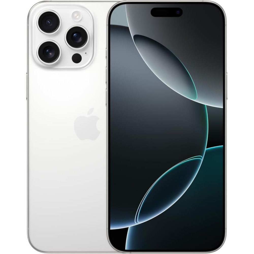 iPhone 16 Pro Max 512 GB Beyaz Titanyum (Apple Türkiye Garantili)