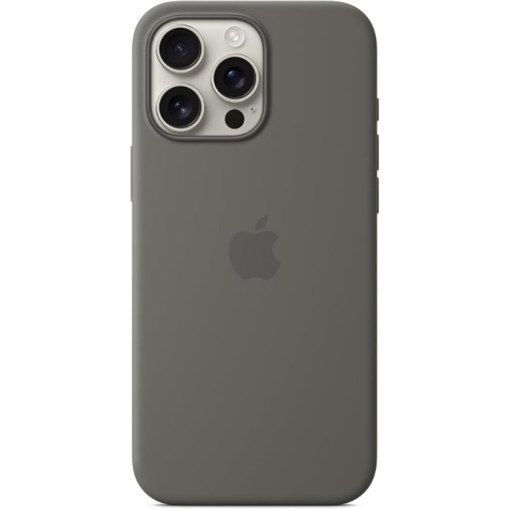 iPhone 16 Pro Max MagSafe Özellikli Silikon Taş Grisi Kılıf MYYV3ZM/A