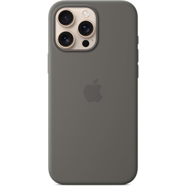 iPhone 16 Pro Max MagSafe Özellikli Silikon Taş Grisi Kılıf MYYV3ZM/A