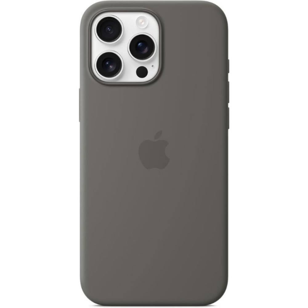 iPhone 16 Pro Max MagSafe Özellikli Silikon Taş Grisi Kılıf MYYV3ZM/A
