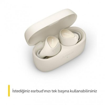Jabra Elite 3 Kulakiçi Kablosuz Bluetooth Kulaklık Altın Bej