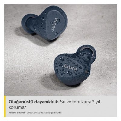 Jabra Elite 4 Active TWS Lacivert Kulak İçi Bluetooth Kulaklık