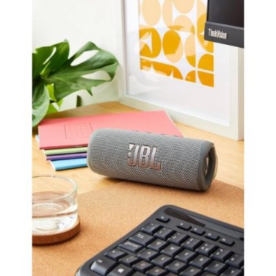 JBL Flip 6 Gri Bluetooth Hoparlör - Teşhir
