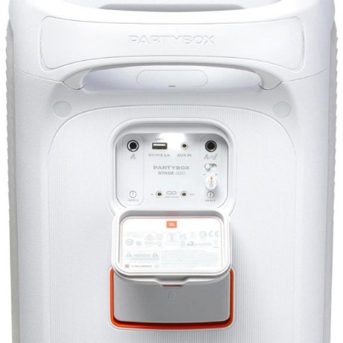 JBL PartyBox Stage 320 Beyaz Bluetooth Hoparlör - OUTLET