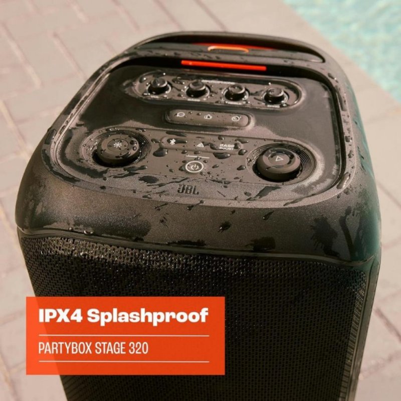 JBL PartyBox Stage 320 Siyah Bluetooth Hoparlör Outlet
