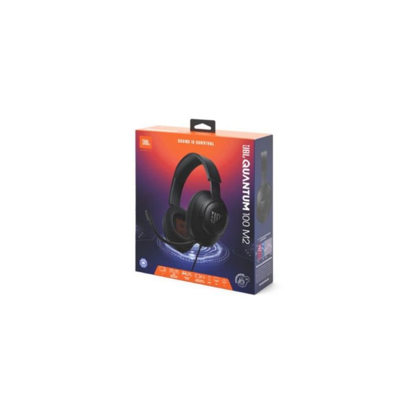 JBL Quantum 100M2 Siyah Kablolu Kulak Üstü Oyuncu Kulaklığı Teşhir