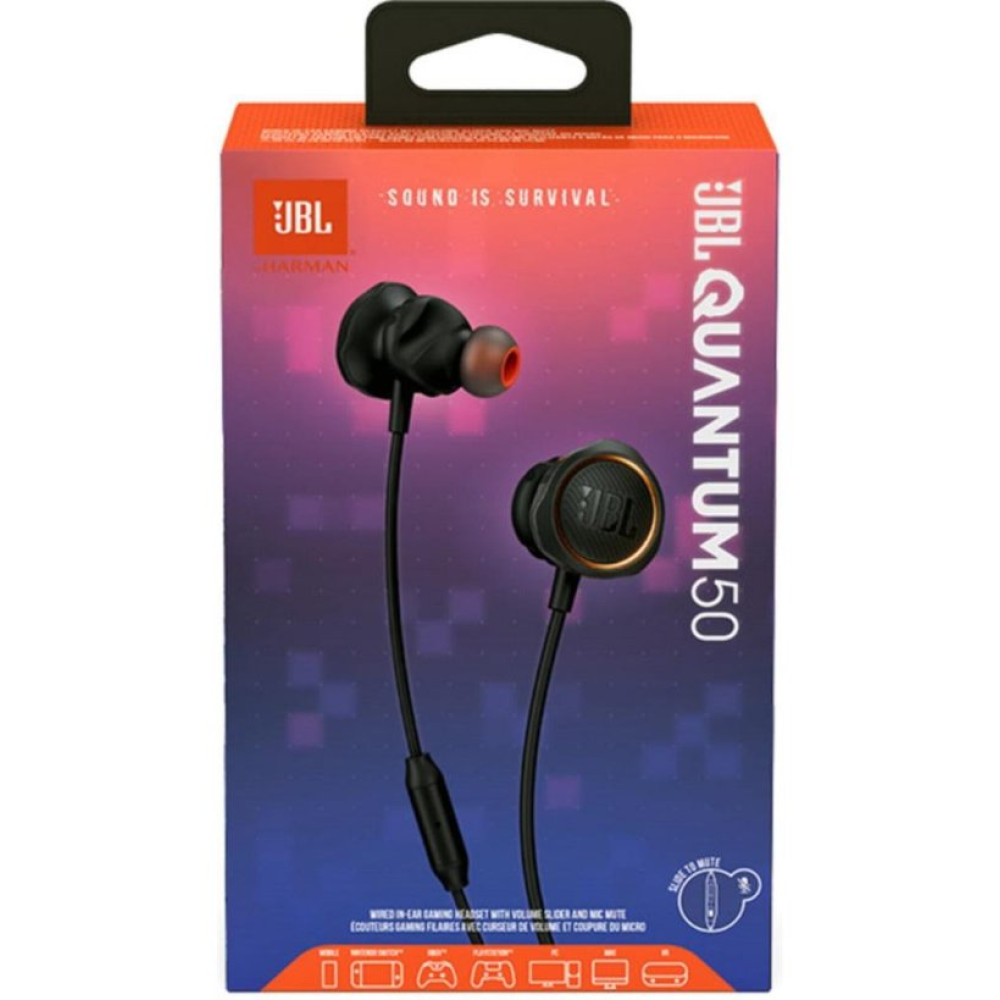JBL Quantum 50 Kablolu Kulak İçi Oyuncu Kulaklığı Outlet 