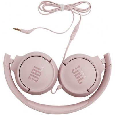 JBL T500 Kablolu Kulak Üstü Kulaklık, Pembe