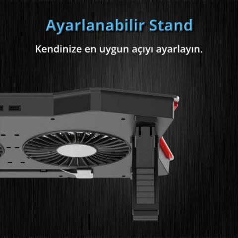 Juo GT RGB Gaming Notebook Soğutucu