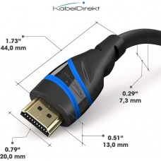 KabelDirekt – HDMI 2.1 kablosu