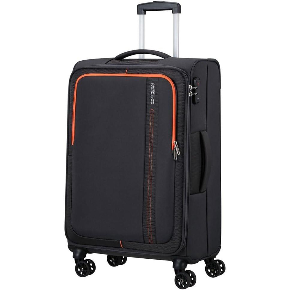 American Tourister SEA SEEKER-SPINNER 55/20 TSA CHARCOAL GREY Valiz 