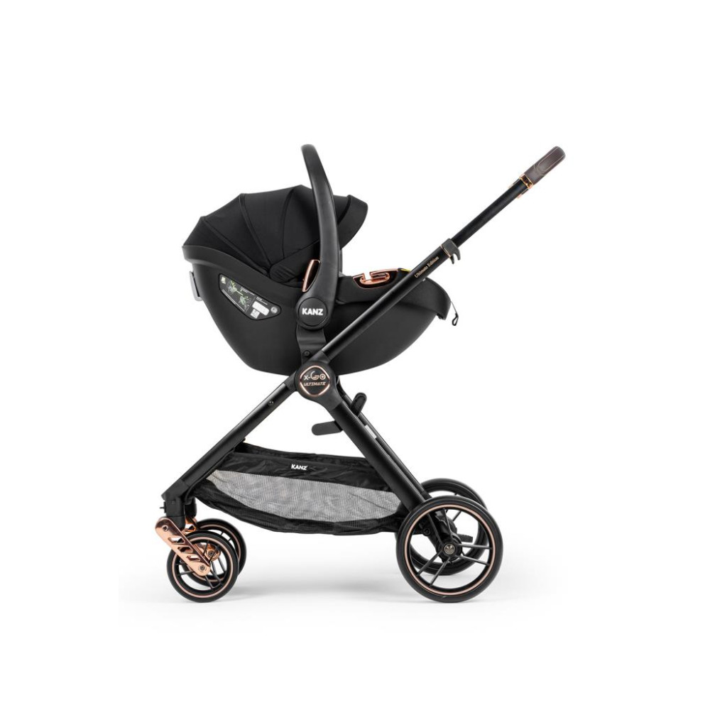 Kanz X-Go Ultimate Rose Gold-Gri Travel Sistem Bebek Arabası Outlet