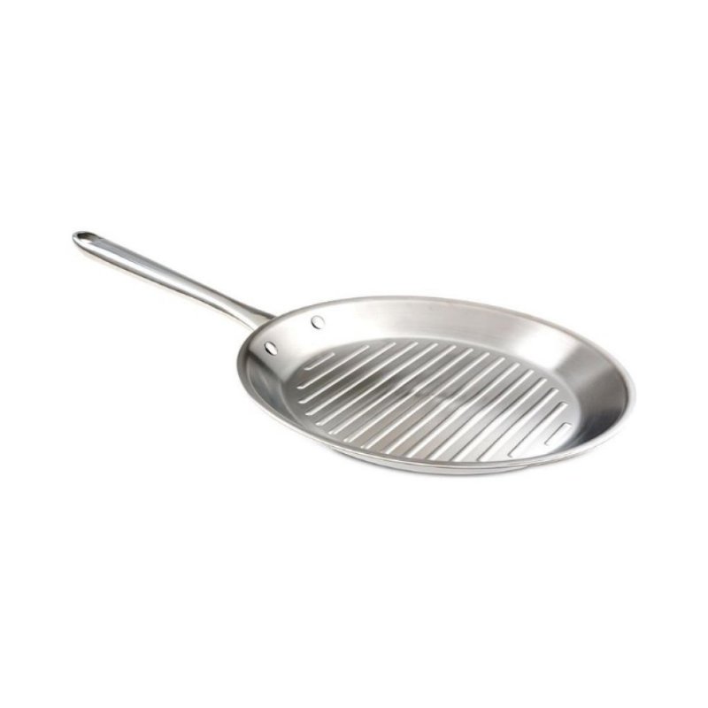 Karaca 3ply Powersteel 316 Çelik Indüksiyon Tabanlı Grill Tava 28 Cm - Outlet