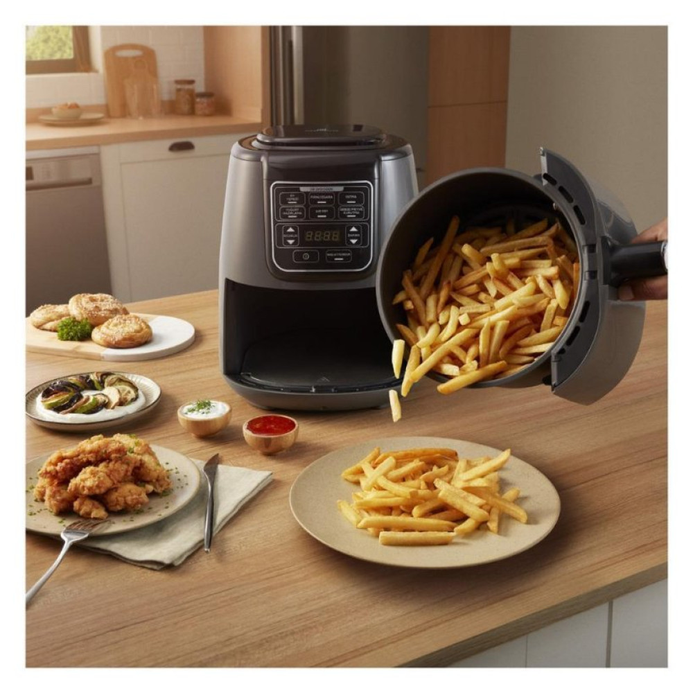 Karaca Air Pro Cook XL 2in1 Airfryer 4 lt Konuşan Yağsız Iconic Beige Fritöz Teşhir