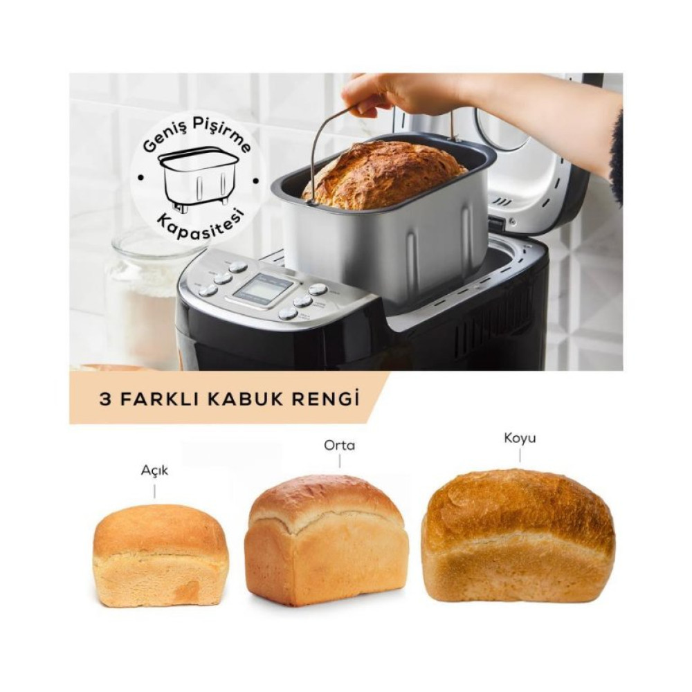 Karaca BakeXL Ekmek ve Yoğurt Yapma Makinesi - TEŞHİR
