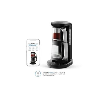 Karaca Çaysever Robotea Connect 3in1 Cam Çay Makinesi Outlet