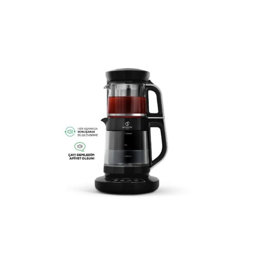 Karaca Çaysever Robotea Connect 3in1 Cam Çay Makinesi Outlet