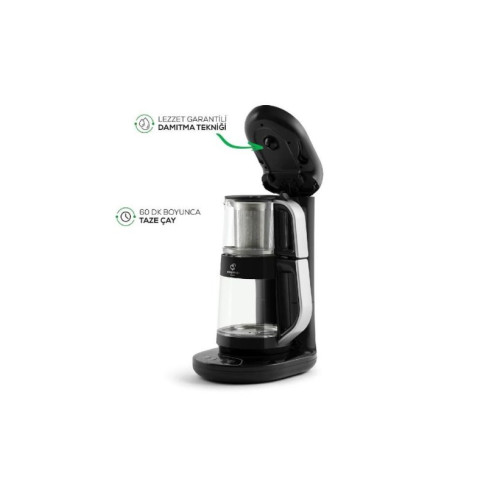 Karaca Çaysever Robotea Connect 3in1 Cam Çay Makinesi Outlet