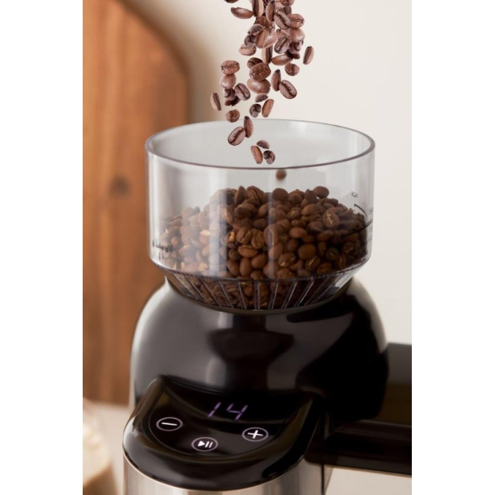Karaca Coffeemaid Siyah Öğütücülü Espresso Makinesi Teşhir
