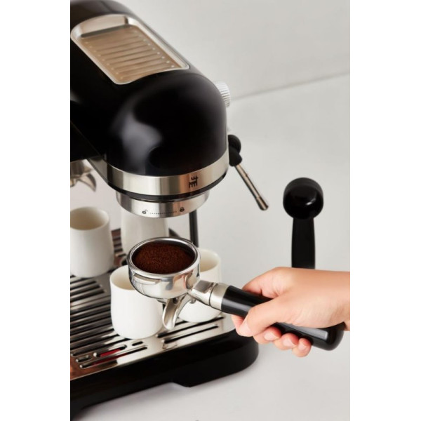 Karaca Coffeemaid Siyah Öğütücülü Espresso Makinesi Teşhir