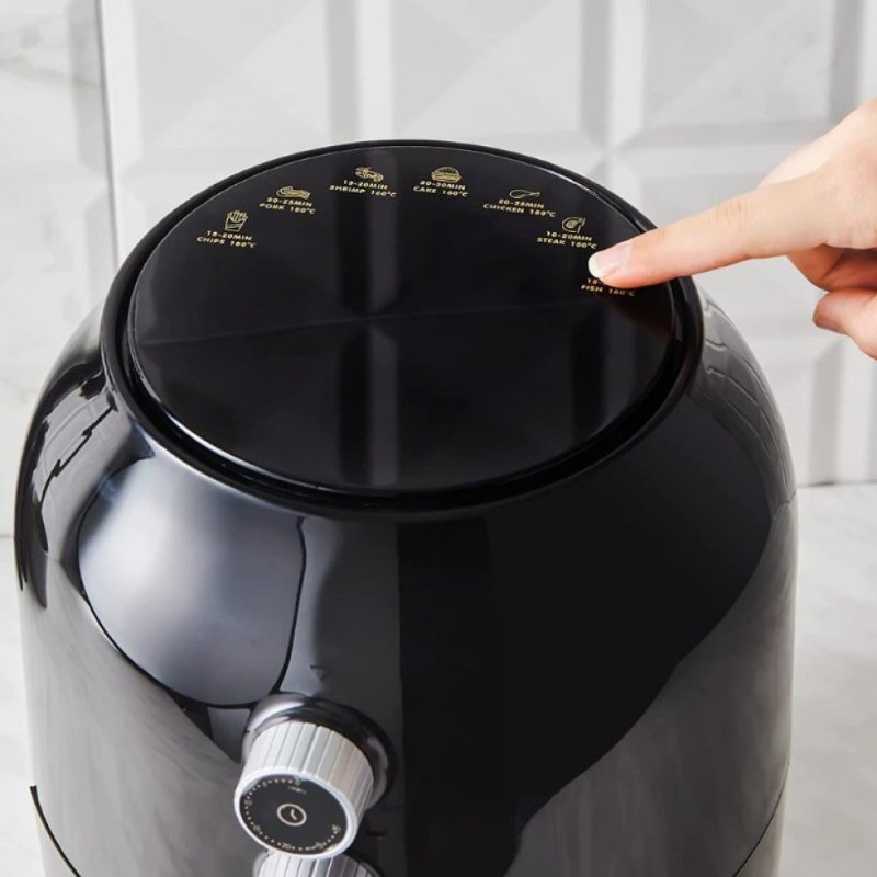 Karaca Foodrition Air Fryer Single Pan Black