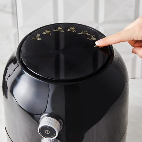 Karaca Foodrition Air Fryer Single Pan Black