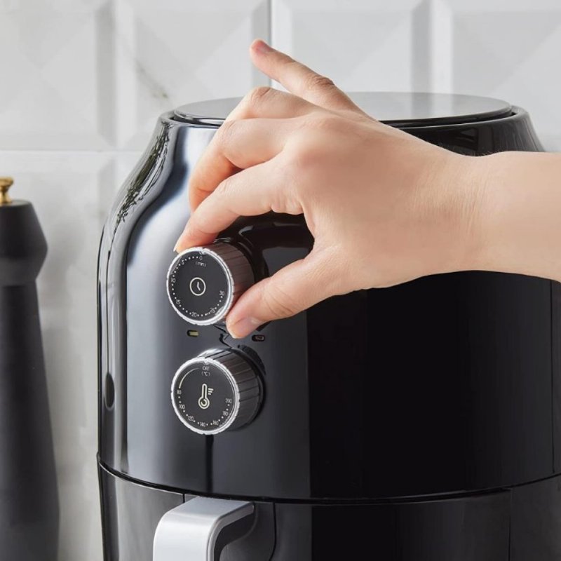 Karaca Foodrition Air Fryer Single Pan Black