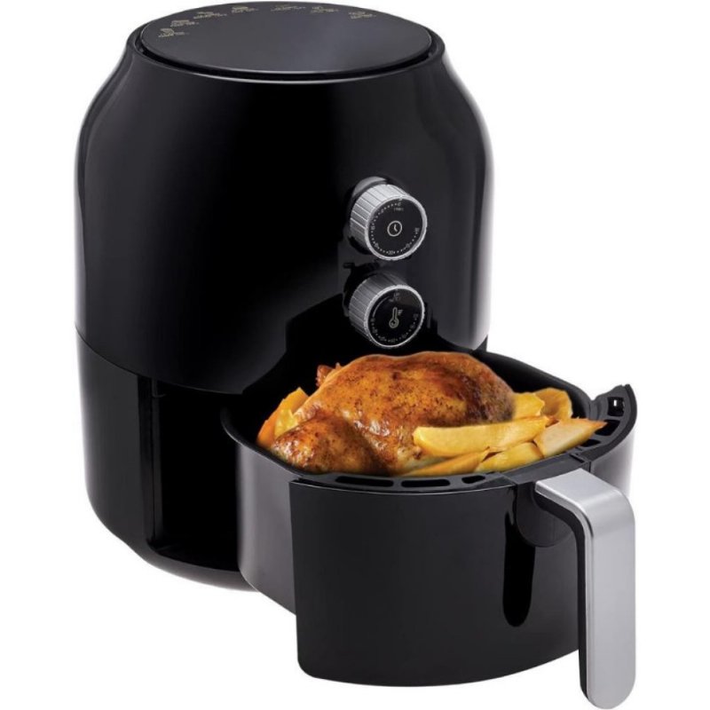 Karaca Multifry Air Fryer 3.5 lt Yağsız Siyah Fritöz Outlet 
