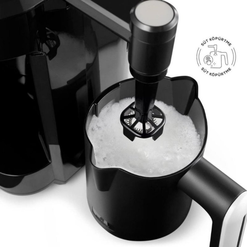 Karaca Hatır Barista İnci Beyazı Cappuccino ve Türk Kahve Makinesi Teşhir